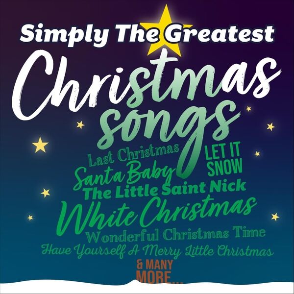 Cover art for Simply the Greatest Christmas Songs